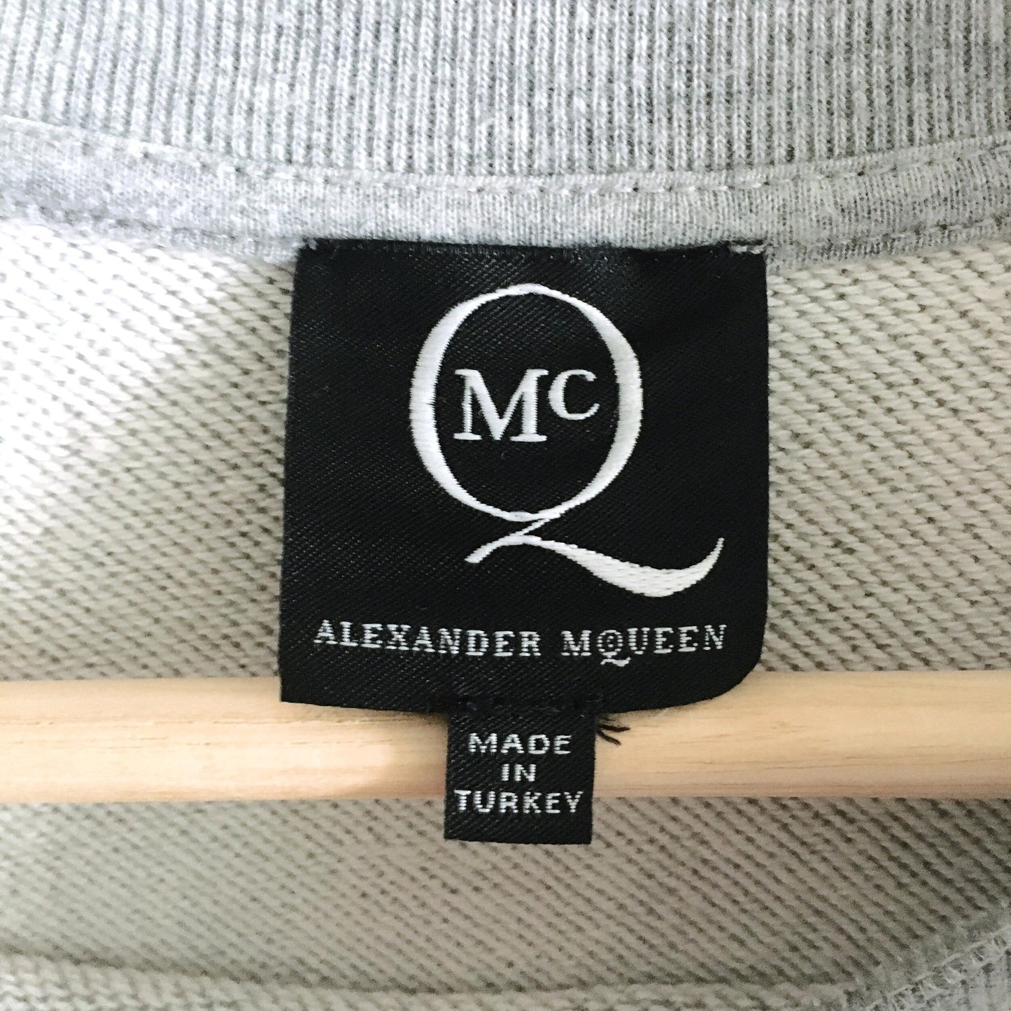 McQ - Alexander McQueen flocked crewneck - size Small