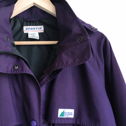 Vintage MEC Drawstring All-weather Jacket - size Small