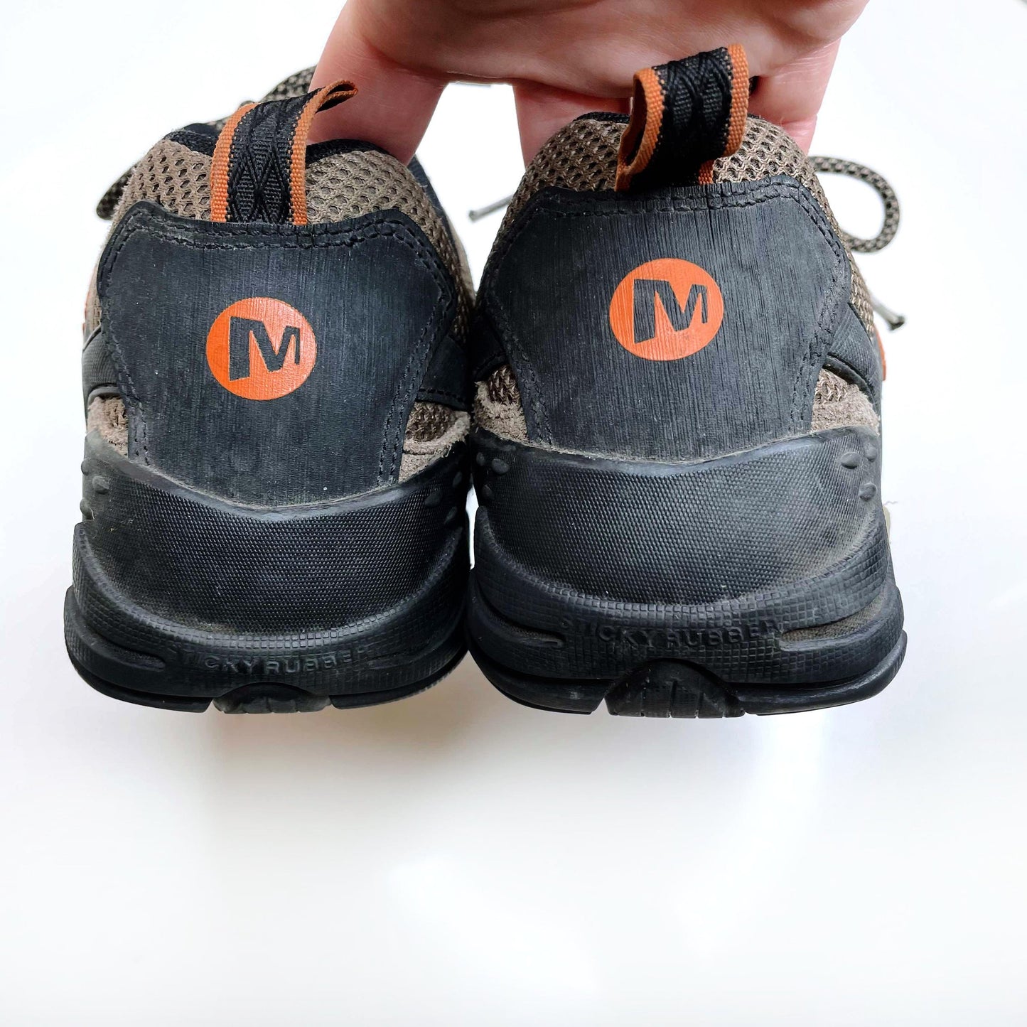 men's merrell yokota ascender vent hiking shoes - size 9