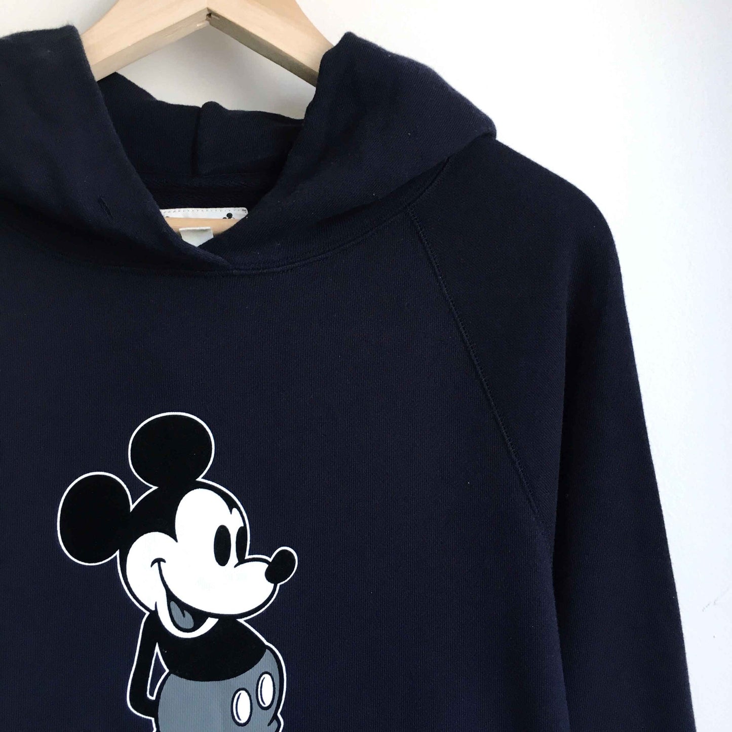 Uniqlo Mickey Stands hooded sweatshirt dress - size Large