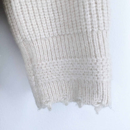 Mijor Style cashmere-blend v-neck sweater - size Medium