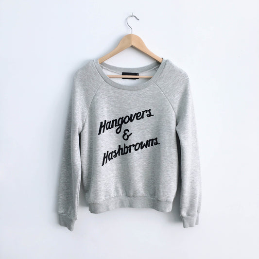 NWOT Minkpink Hangovers &amp; Hashbrowns Sweatshirt - size xs