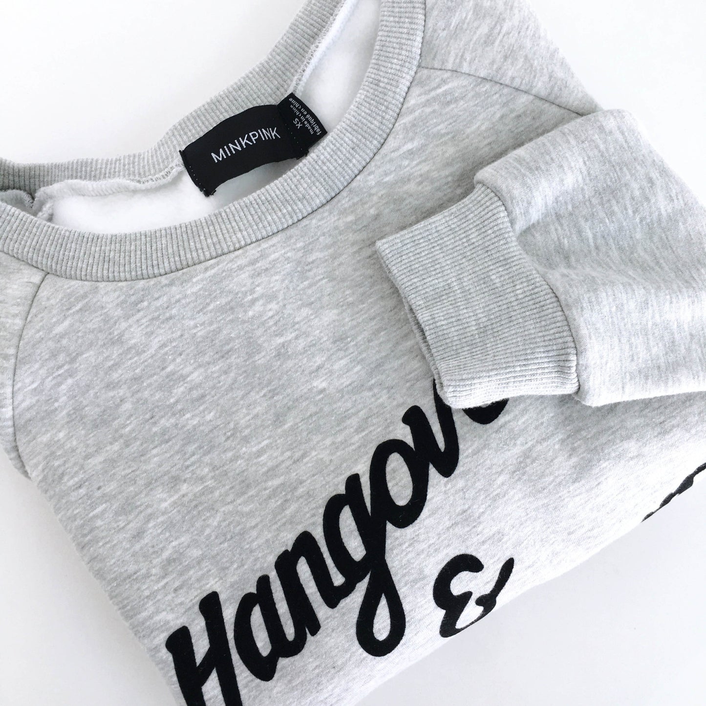 NWOT Minkpink Hangovers &amp; Hashbrowns Sweatshirt - size xs