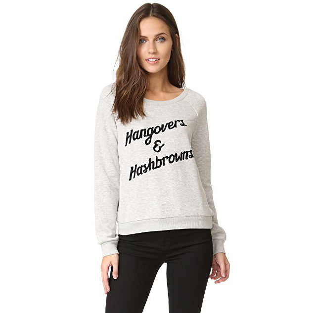 NWOT Minkpink Hangovers &amp; Hashbrowns Sweatshirt - size xs