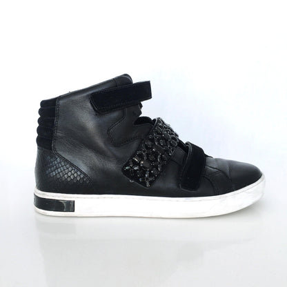 Michael Kors Randi Leather Sneakers - size 8.5