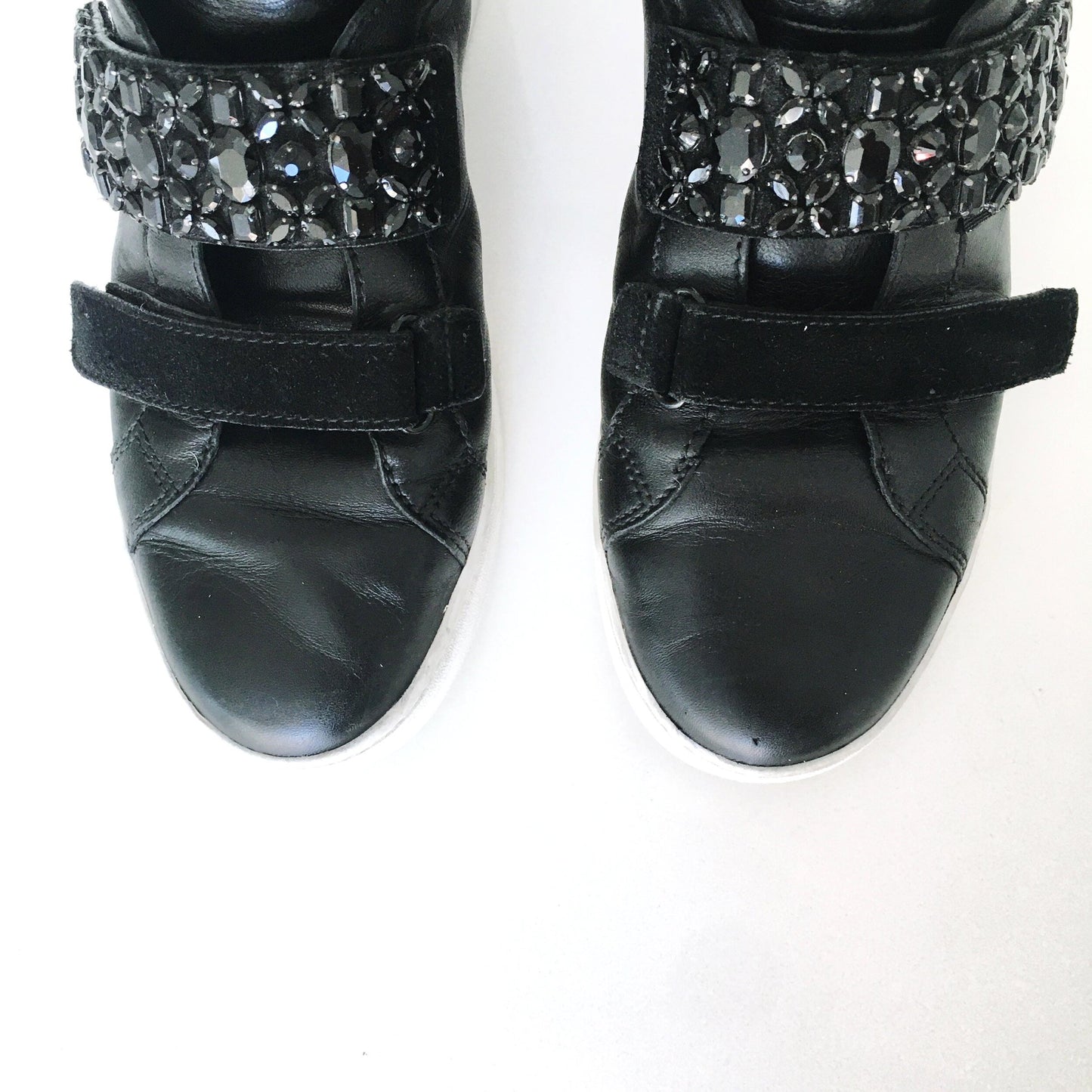 Michael Kors Randi Leather Sneakers - size 8.5