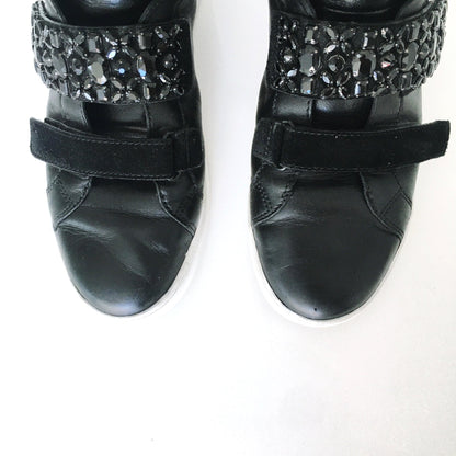 Michael Kors Randi Leather Sneakers - size 8.5