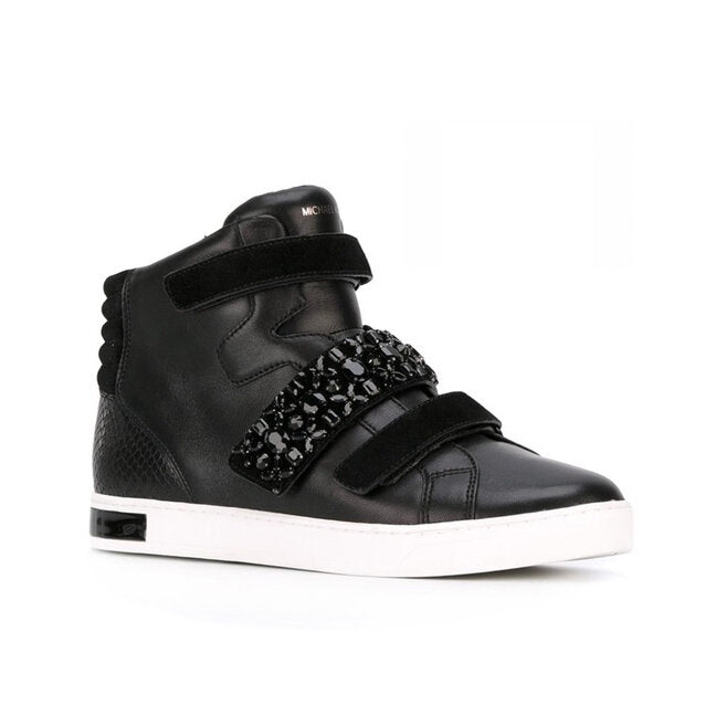 Michael Kors Randi Leather Sneakers - size 8.5