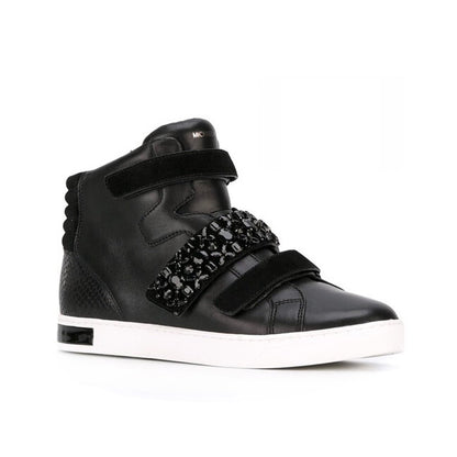 Michael Kors Randi Leather Sneakers - size 8.5