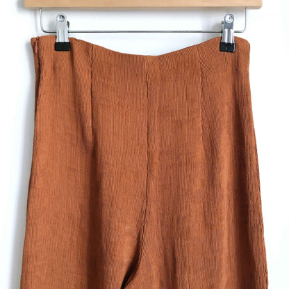 MNG suit textured ultra high rise culottes - size 4