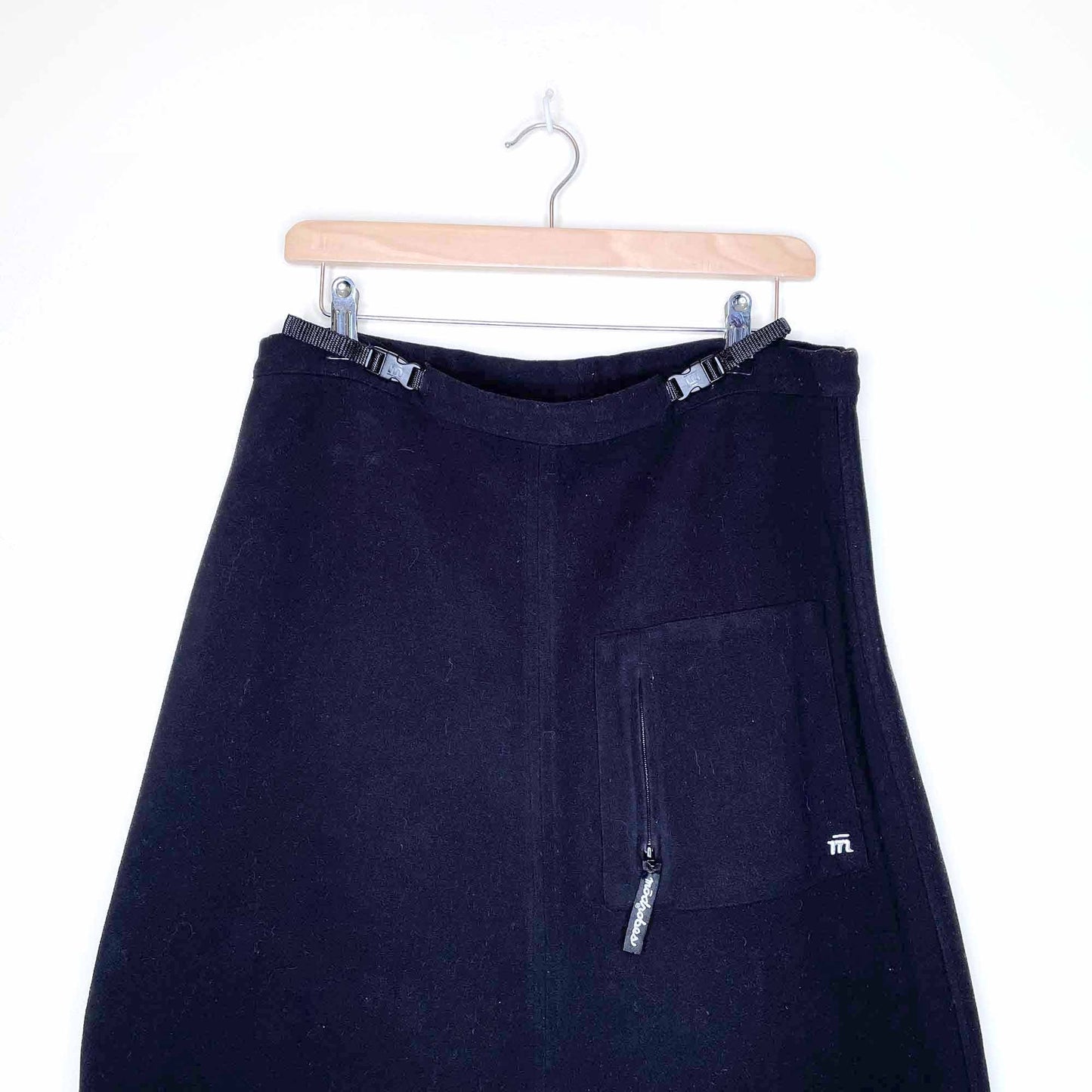 vintage y2k modrobes fleece maxi skirt - size large