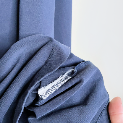 moncler x kith blue long sleeve tee - size large