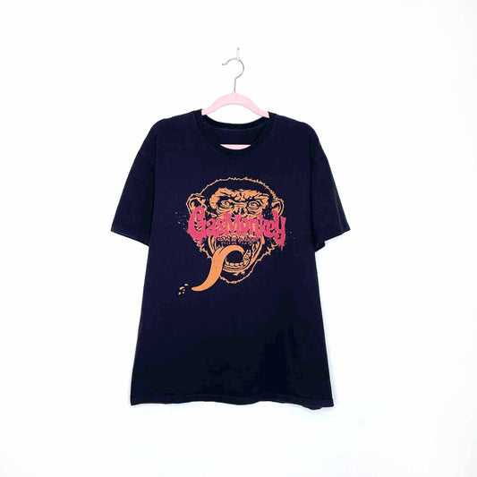 vintage rare gas monkey garage graphic tee - size medium