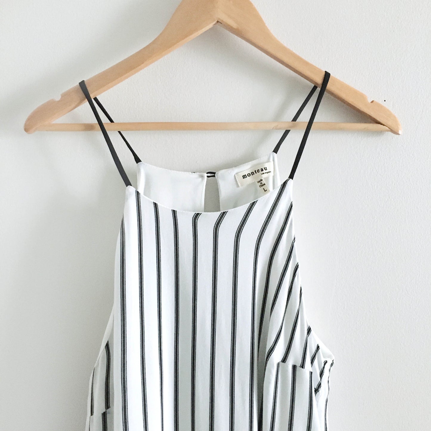 Monteau striped maxi dress - size Large