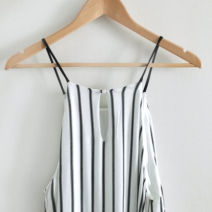 Monteau striped maxi dress - size Large