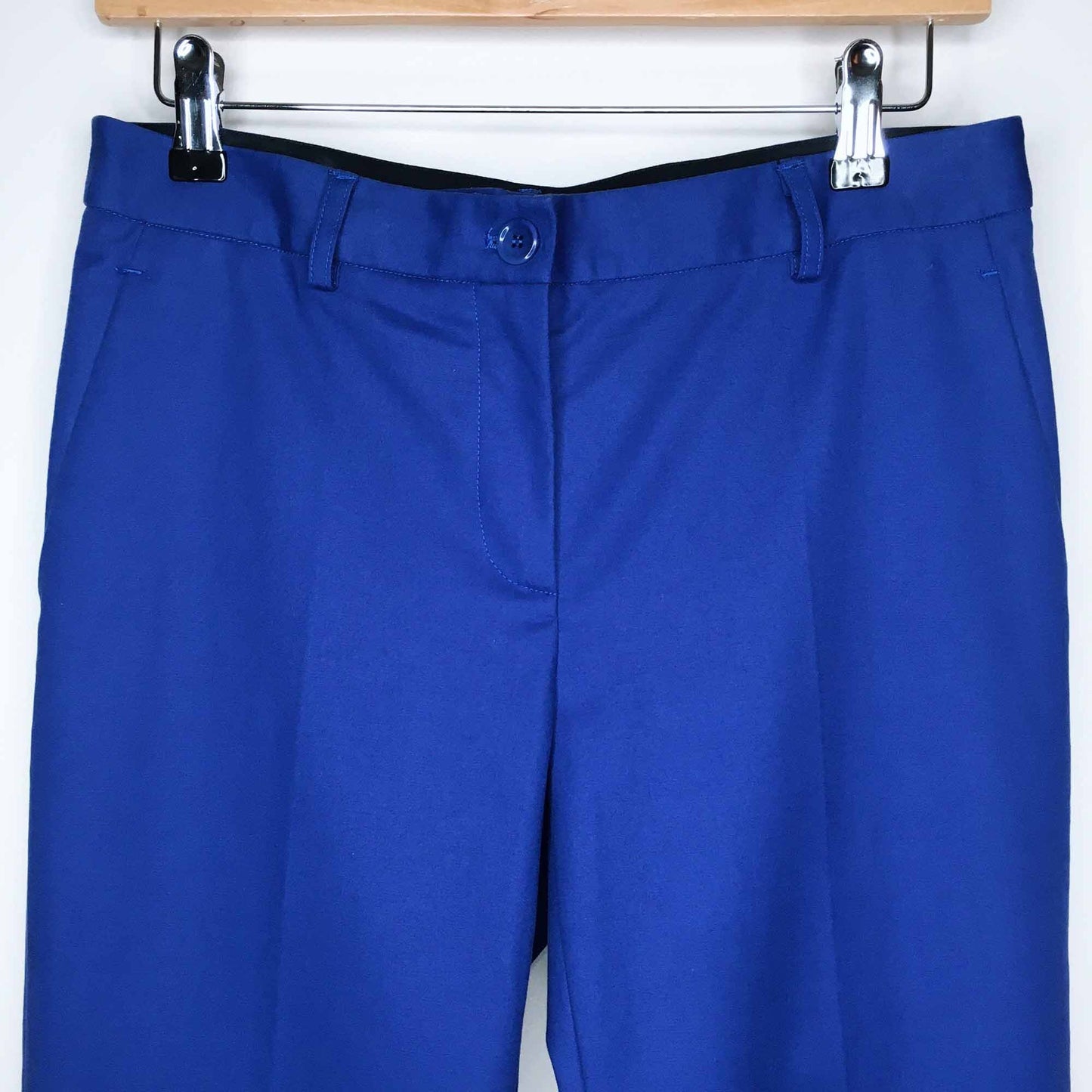 Moschino slim rolled cuff trouser - size 6