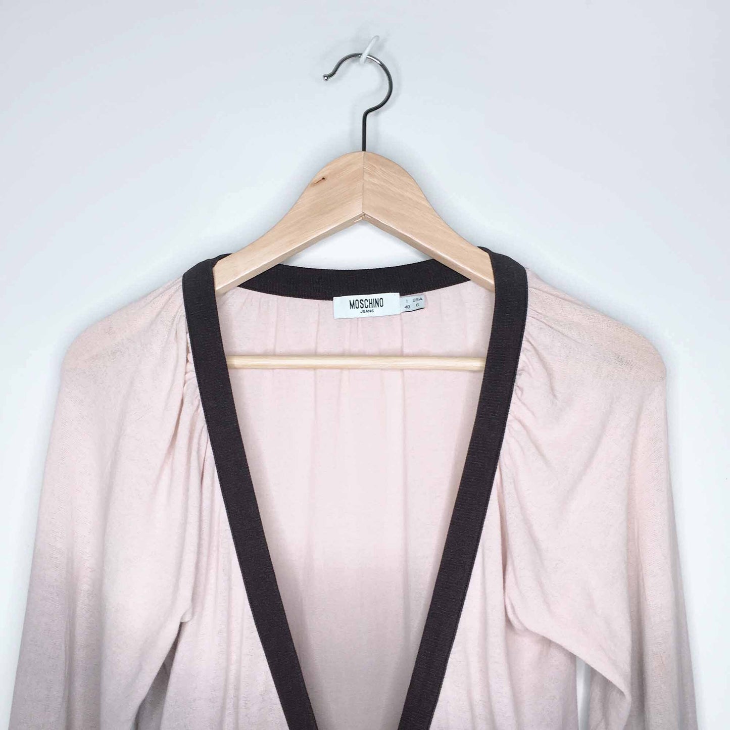 Moschino Jeans stretch ombre duster cardigan - size 6