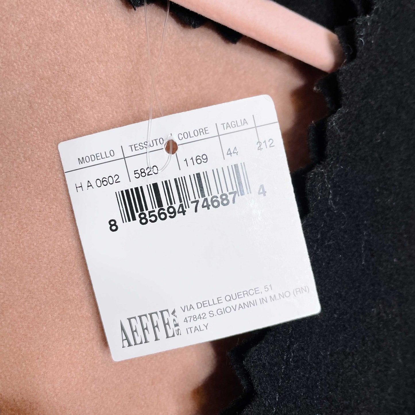 nwt moschino cheap and chic wool cape - size 10