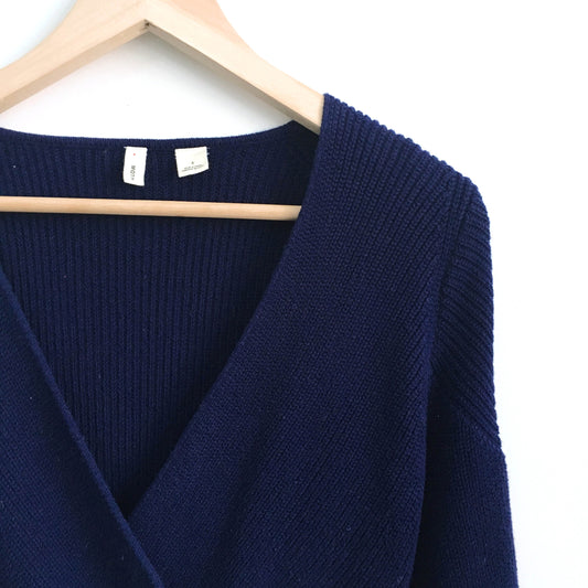 Moth Liza Wrapped Sweater - size Small