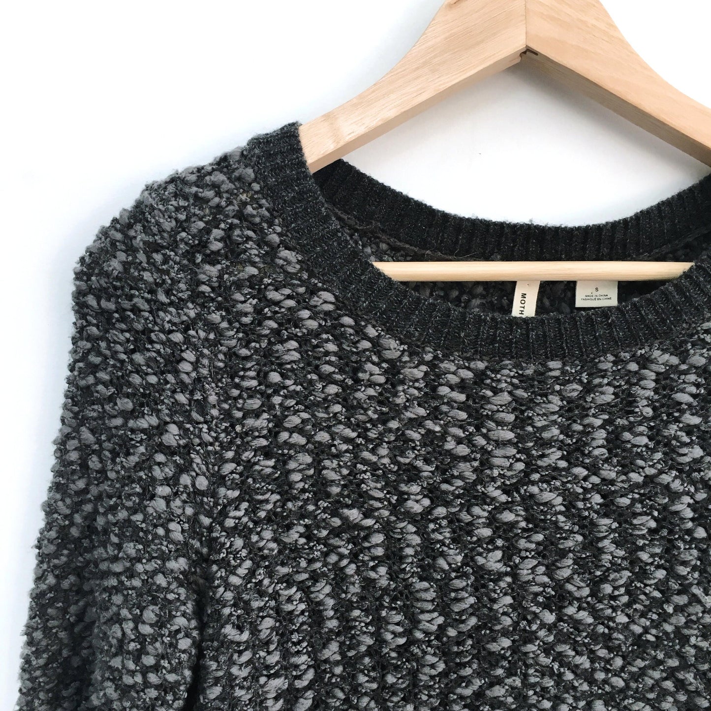 Moth cozy knit pullover - size Small