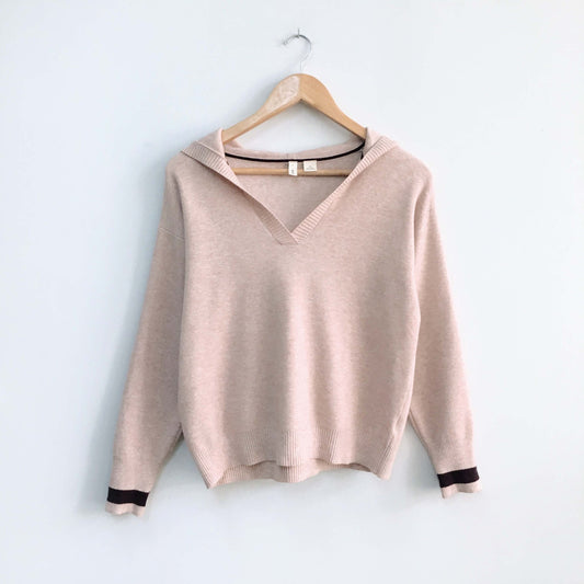 Moth Seward Hooded Sweater - size Small