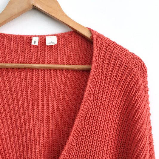 Moth Dolman Knit Cardigan - size Medium