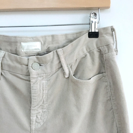 MOTHER The Looker Fray Cords  - size 28