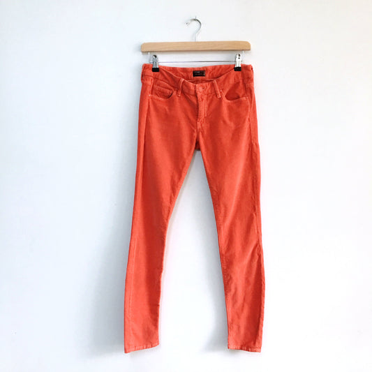 MOTHER The Looker Cords in Orange - size 27