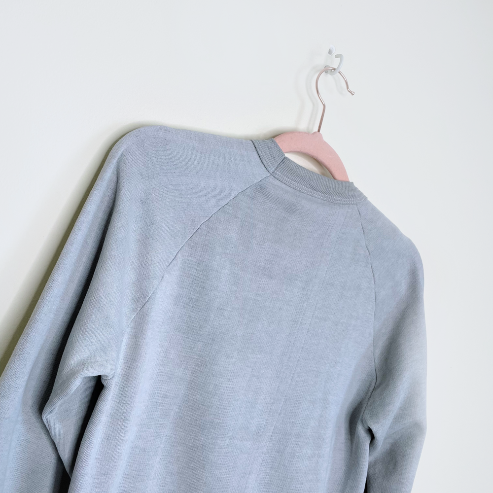 vintage 80s mont tremblant graphic print crewneck sweatshirt - size xs