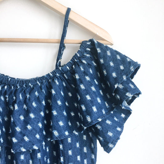 Nanette Lepore off-shoulder ruffle top - size Medium