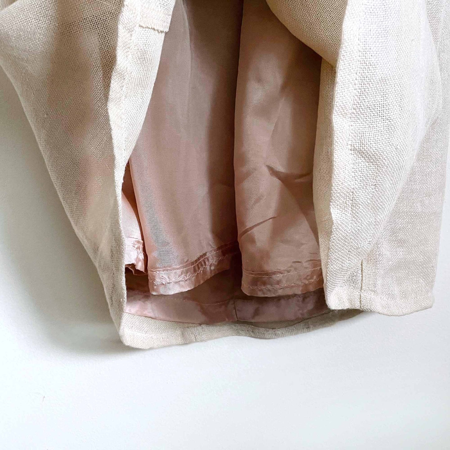 Vintage Nanette Lepore linen halter dress - size 10