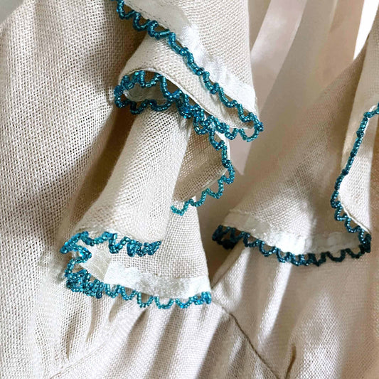 Vintage Nanette Lepore linen halter dress - size 10