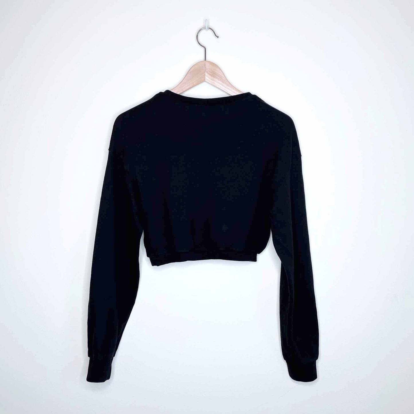 H&amp;M Nasa cropped long sleeve t-shirt - size xs