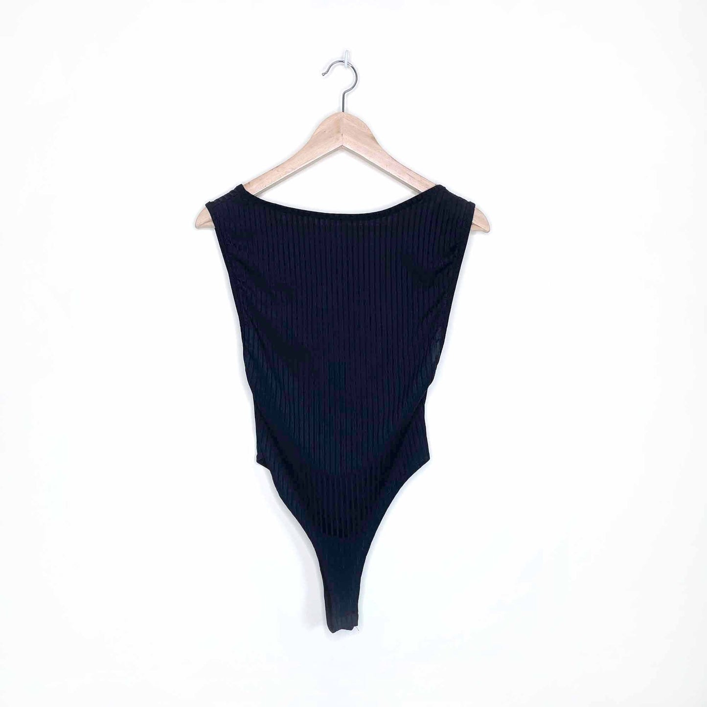 NWT Nasty Gal Turn the lights down low ribbed bodysuit - size 6