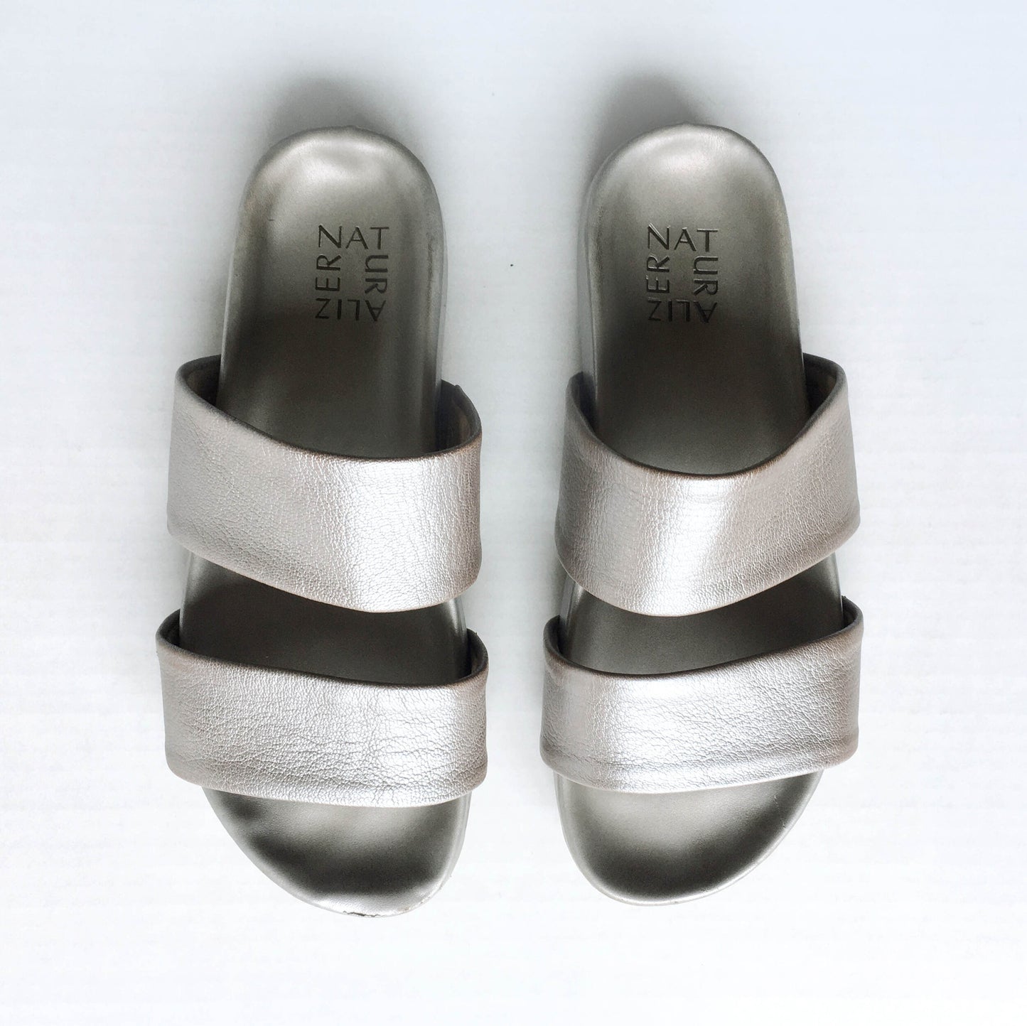 Naturalizer Amabella leather slide - size 8.5