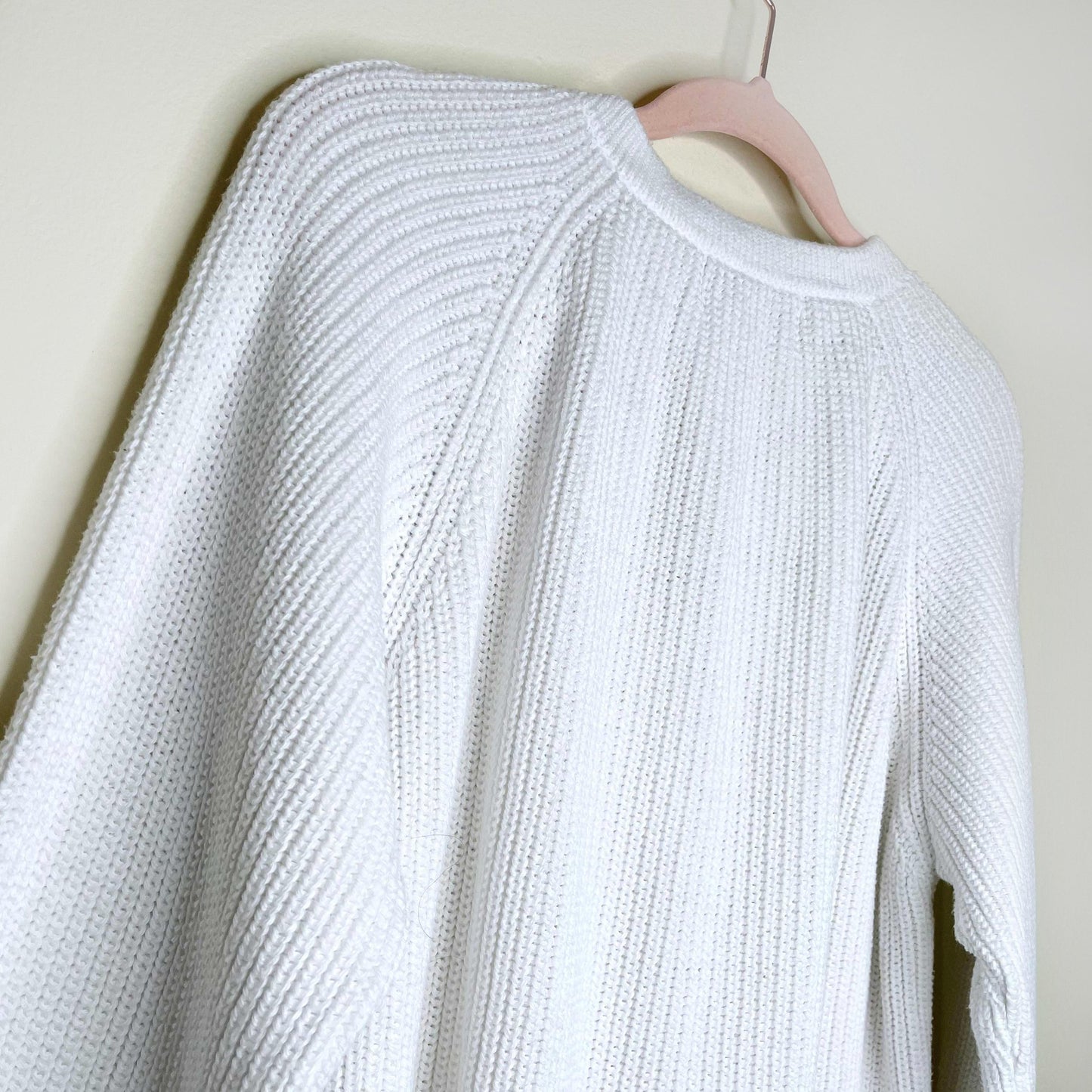 neon buddha lace up mission pullover sweater - size small