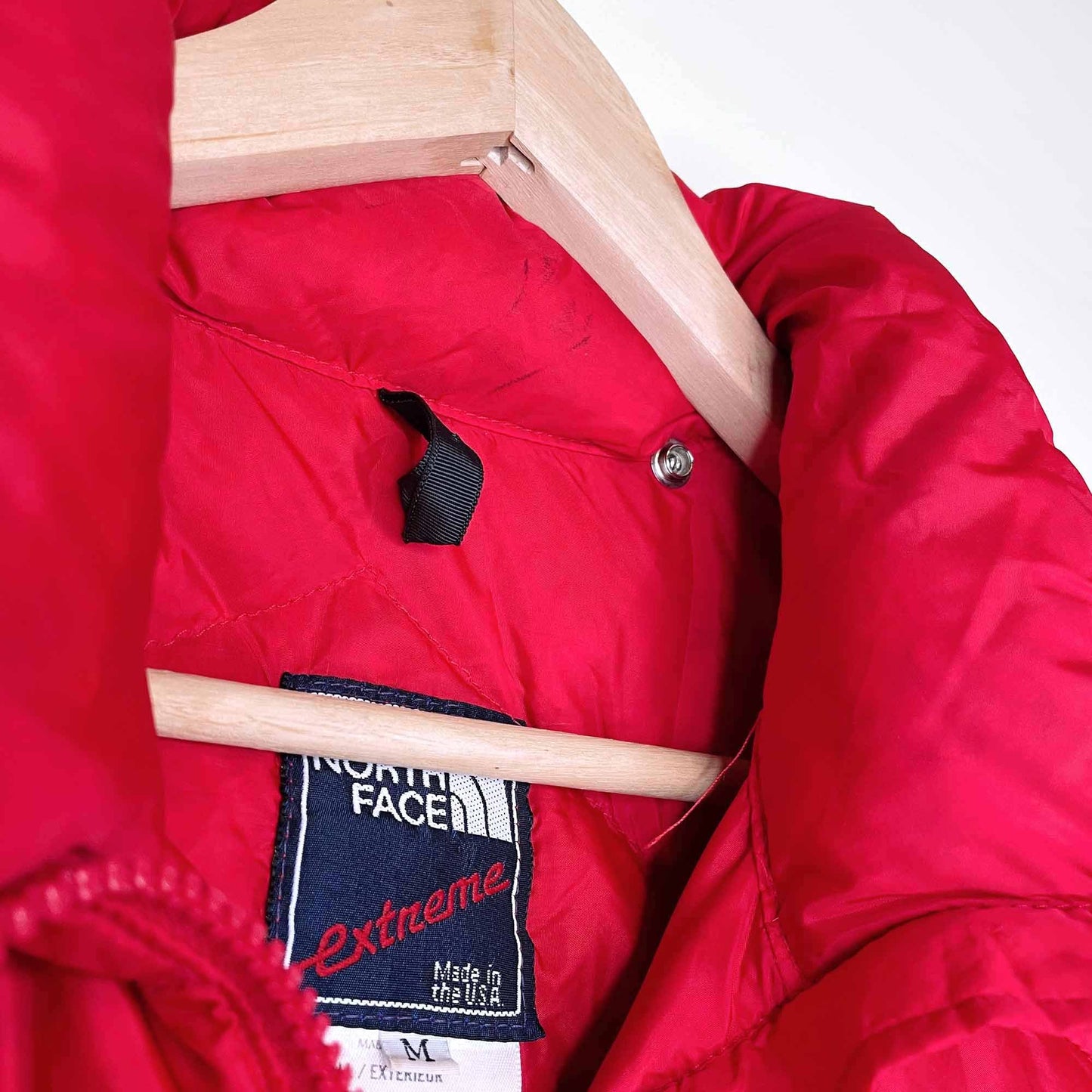 vintage usa north face extreme down gore-tex zod vest - size medium