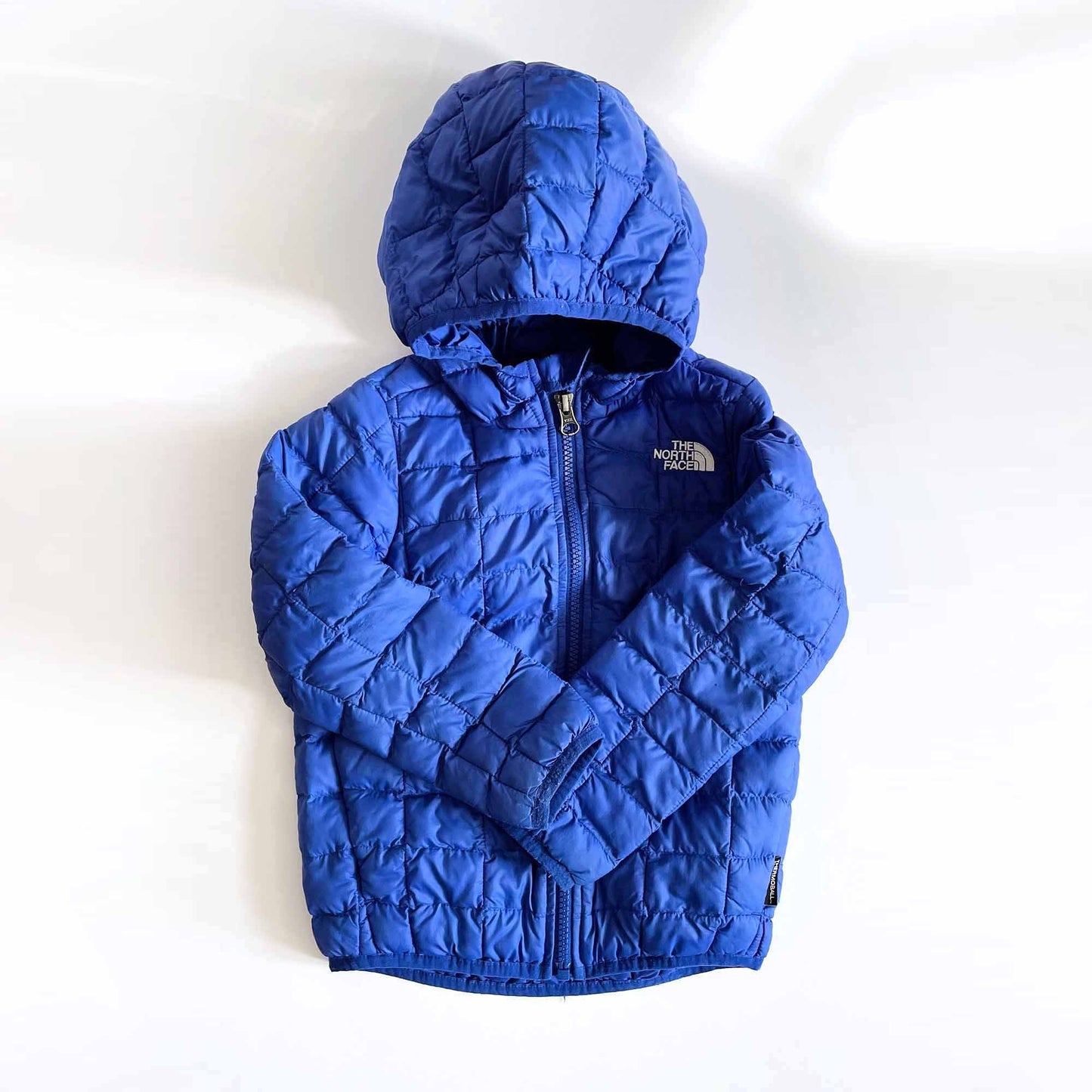 the north face kids eco thermoball hooded jacket - size 4T