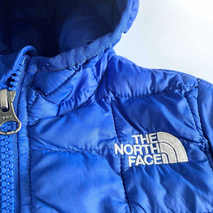 the north face kids eco thermoball hooded jacket - size 4T