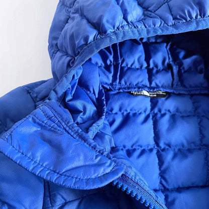 the north face kids eco thermoball hooded jacket - size 4T