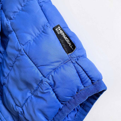 the north face kids eco thermoball hooded jacket - size 4T