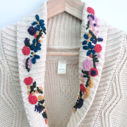 Nick &amp; Mo In Bloom Cardigan - size Large