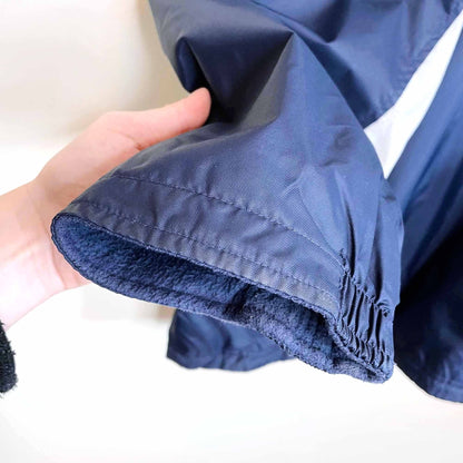 vintage nike small swoosh fleece lined parka - size large