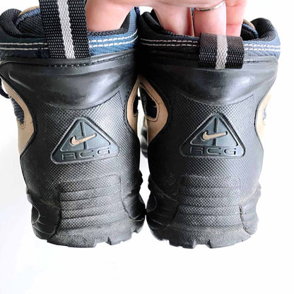 vintage nike acg 1998 leather hiking boots - size 8.5 W
