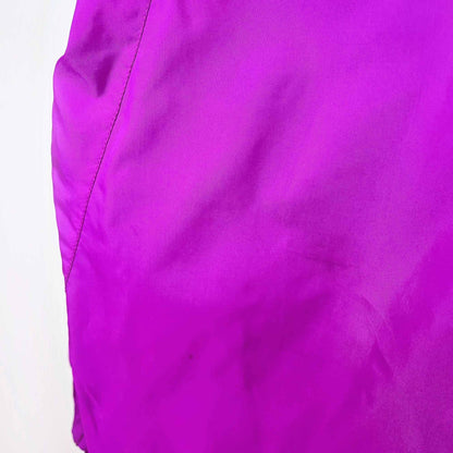 vintage 90's nike colourblock windbreaker with packable hood - size large