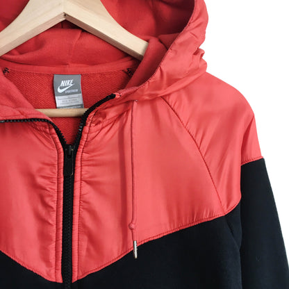 Nike Colour block Zip-up Hoodie Clash - size Large