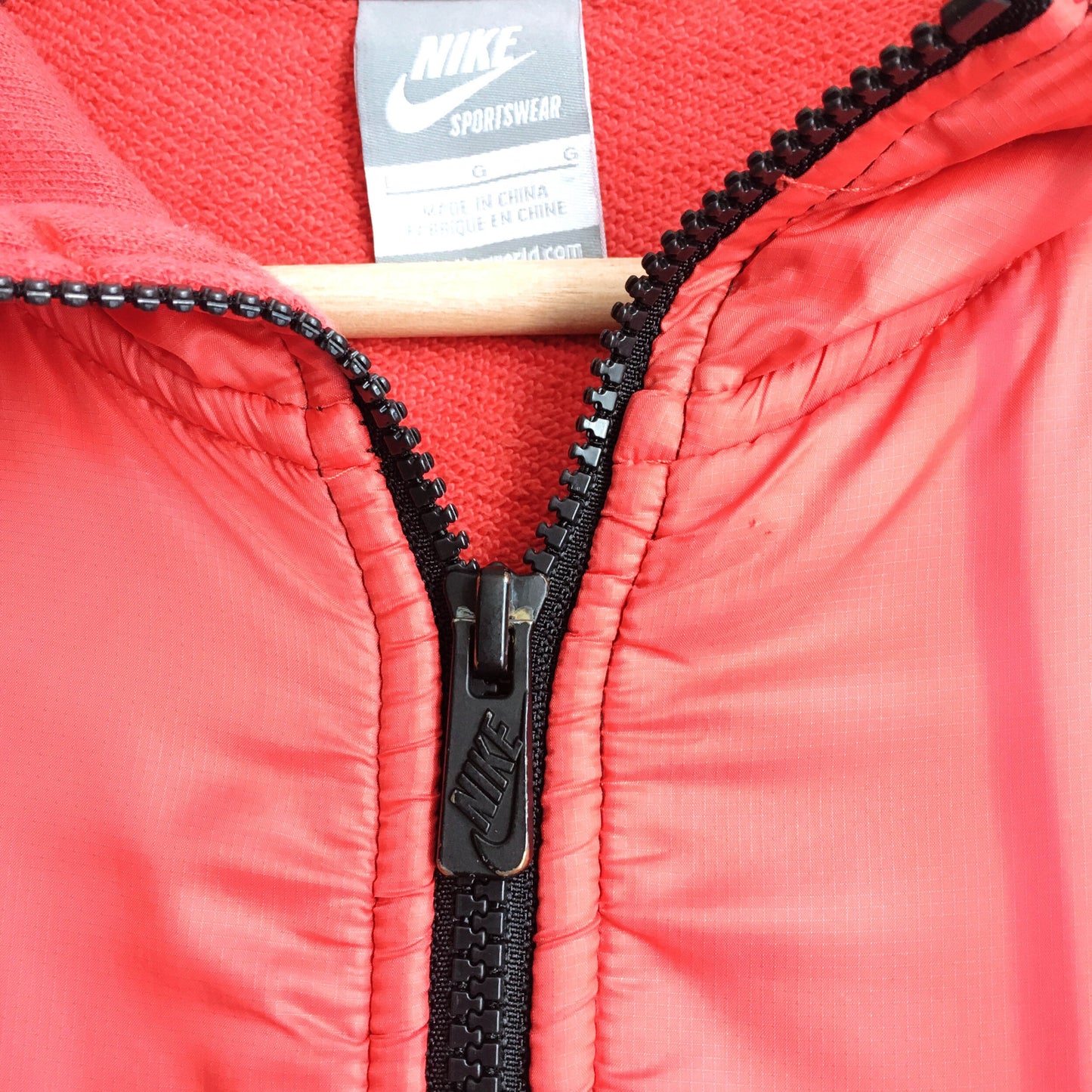 Nike Colour block Zip-up Hoodie Clash - size Large