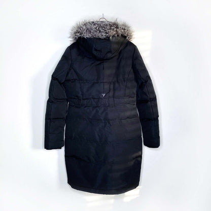 noize black vegan orea arctic engineered parka - size medium