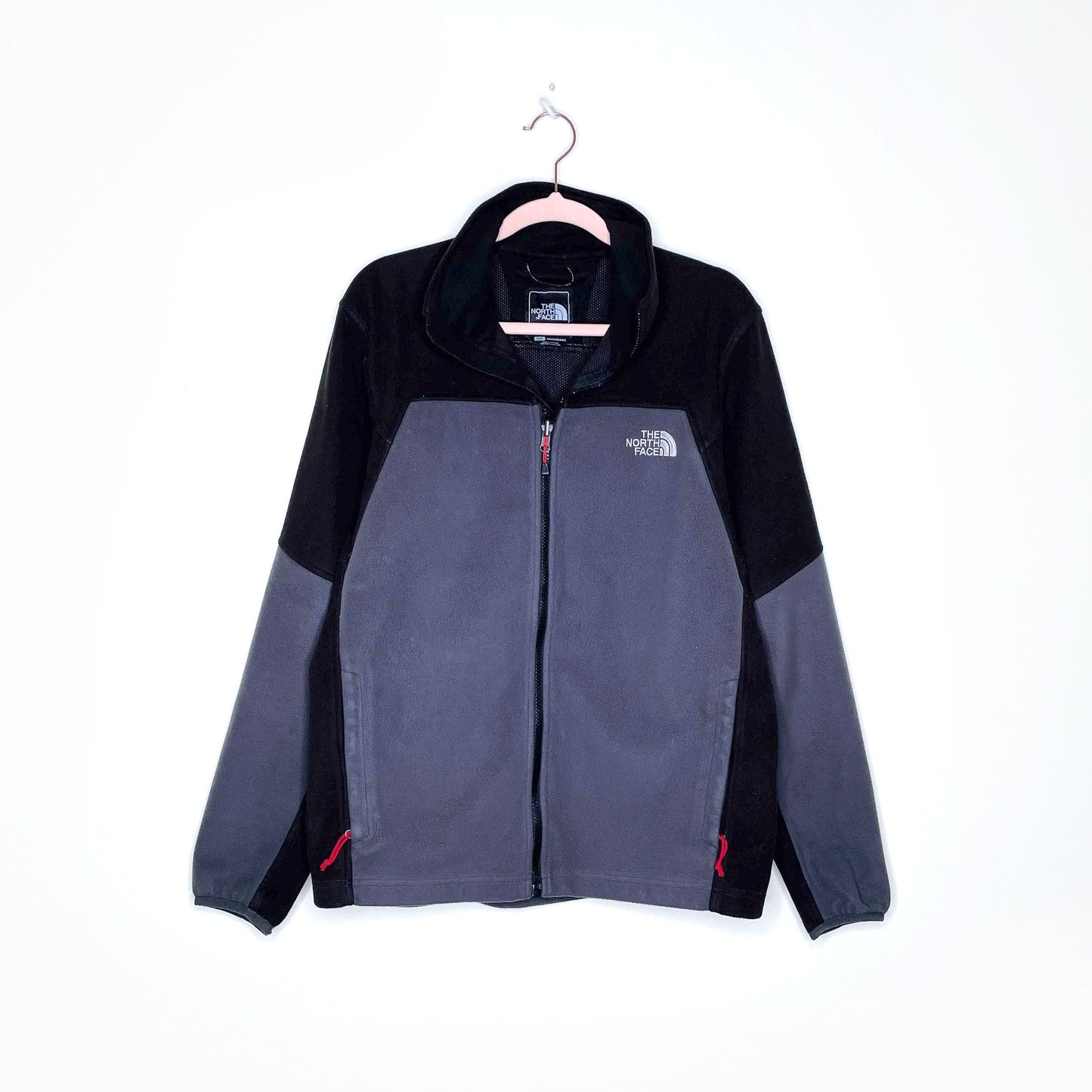 the north face soft shell fleece jacket - size small
