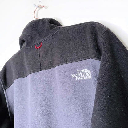 the north face soft shell fleece jacket - size small